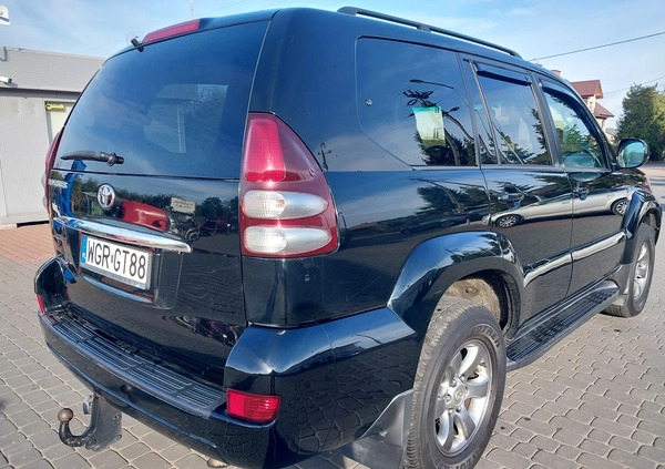 Toyota Land Cruiser cena 69000 przebieg: 414590, rok produkcji 2008 z Krajenka małe 172